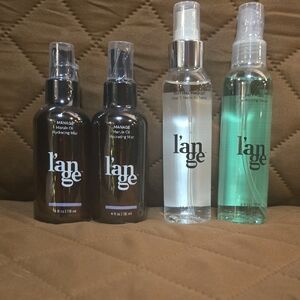 L'ange Hair Treatment & Mask Set - Brown, Clear, Green